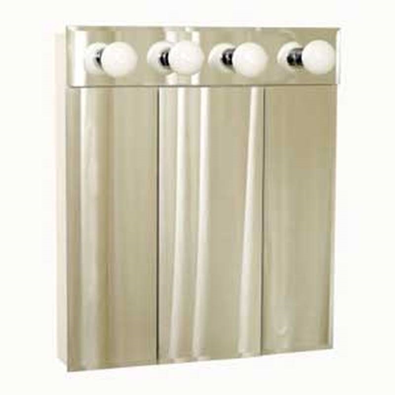 Zenith Products Corporation Medicine Cabinets Manufacturers Zenith TM50 Beveled Mirror Frameless TriView Medicine 241/2