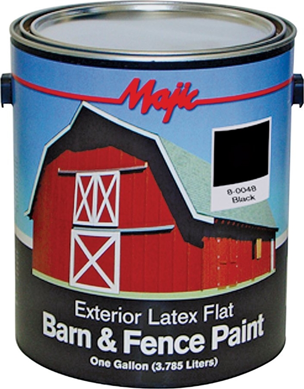Paint Ltx Flt Blk Barn Fnce ga Case of 4