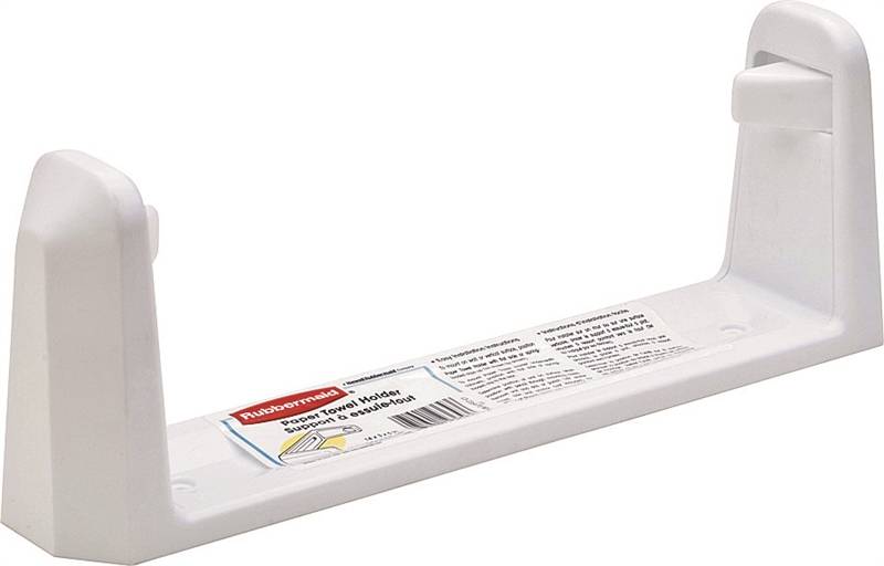 Rubbermaid 2364RDWHT Easy Change Paper? Towel Holder, 14 in W x 3 in H