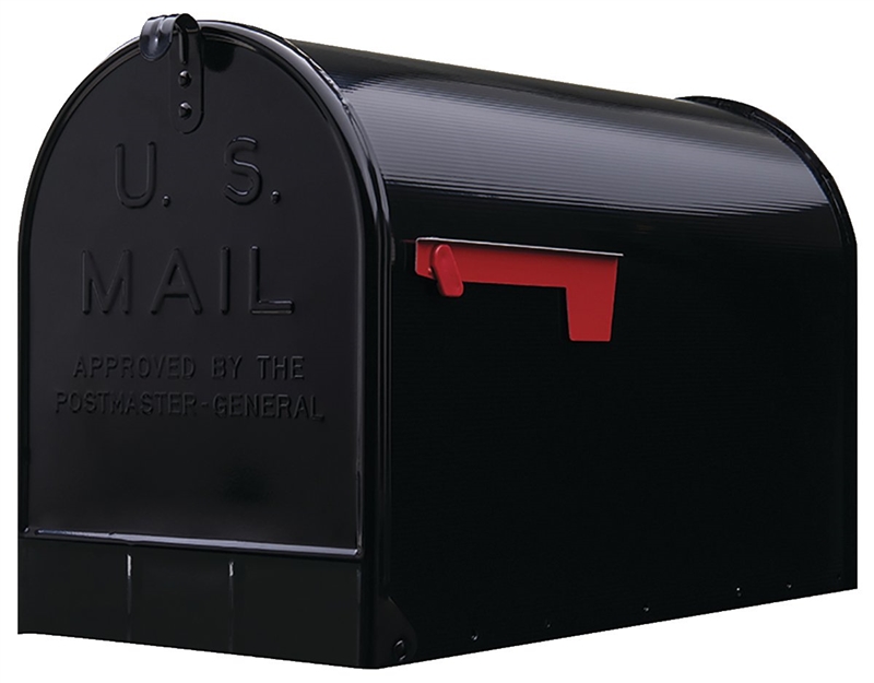 Gibraltar ST200B00 Jumbo Rural Mail Box, 151/4 in W x 12 in D x 241/8