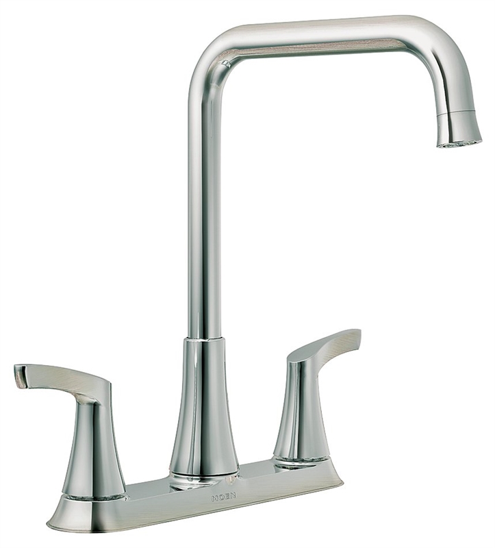 Moen Danika Series 87633 Kitchen Faucet, 1.5 gpm, 3Faucet Hole, Metal