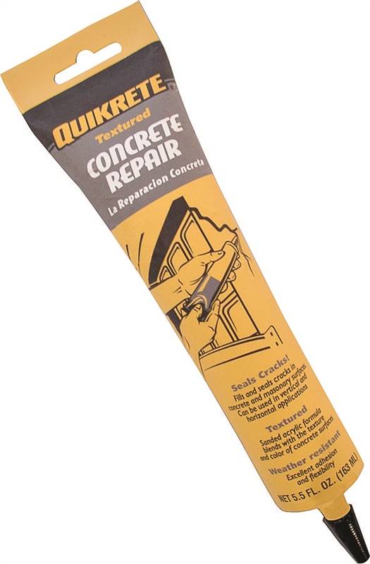 Quikrete 862013 Concrete Mix, 5.5 oz Squeeze Tube, White/Tint Viscous