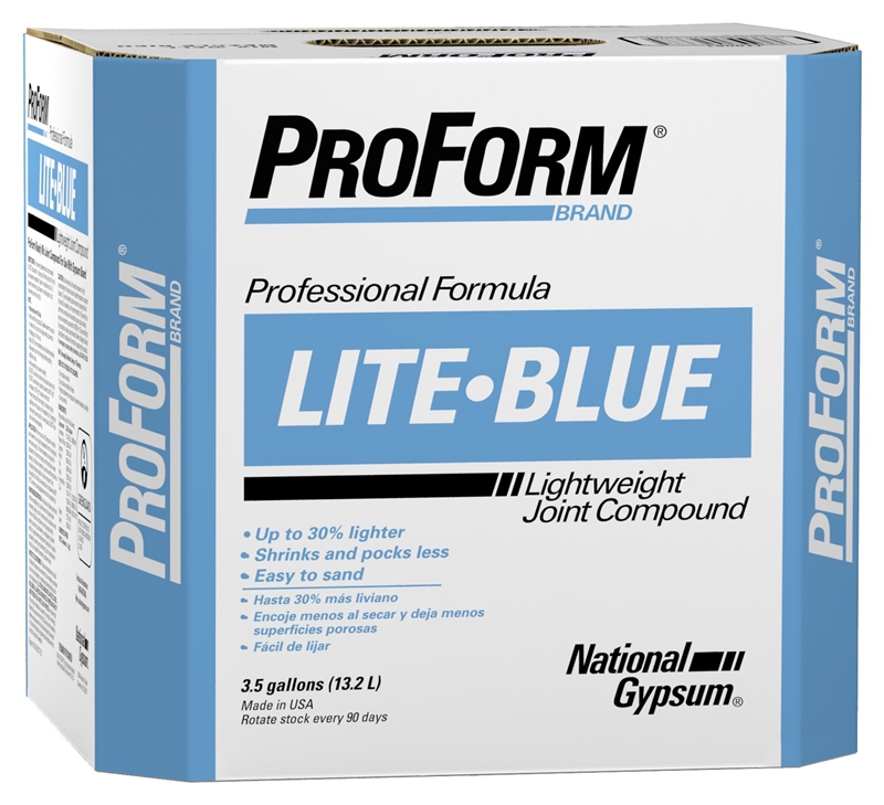 ProForm LiteBlue JT0081 Lightweight ReadyMix Joint Compound, 3.5 gal