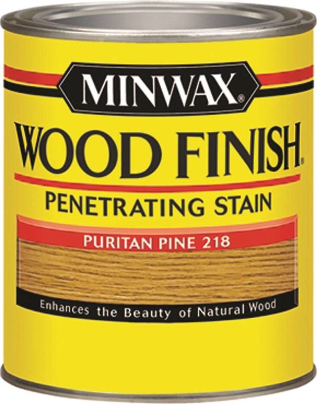 Wood Finish 22180 Oil Based Wood Stain, 0.5 pt, 500 sqft/gal, 218