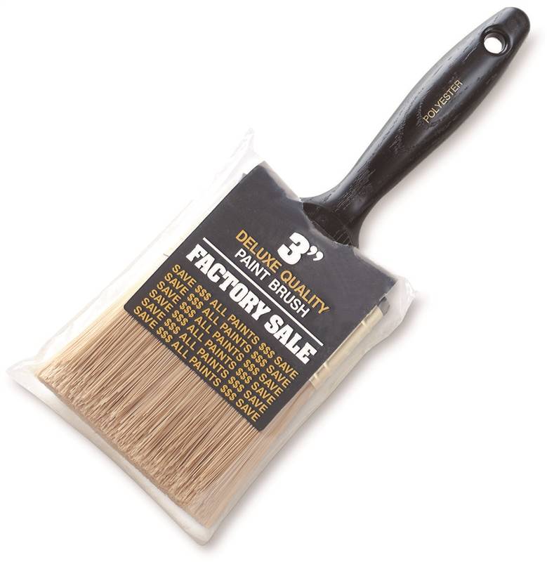 Wooster Factory Sale Paint Brush, 3 in Width, Chiseled Polyester