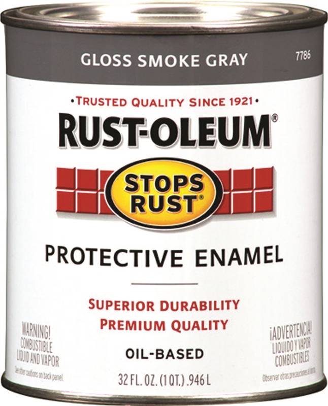 Rustoleum Stops Rust Oil Based Rust Preventive Protective Enamel Paint