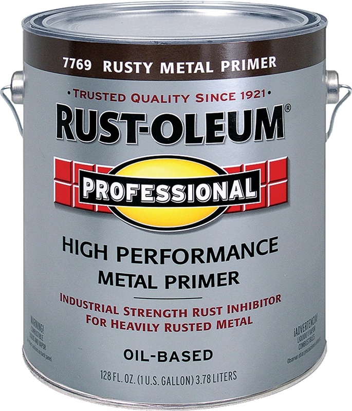 RustOleum 7769402 Primer, Flat, Flat Rusty Metal Primer, 1 gal