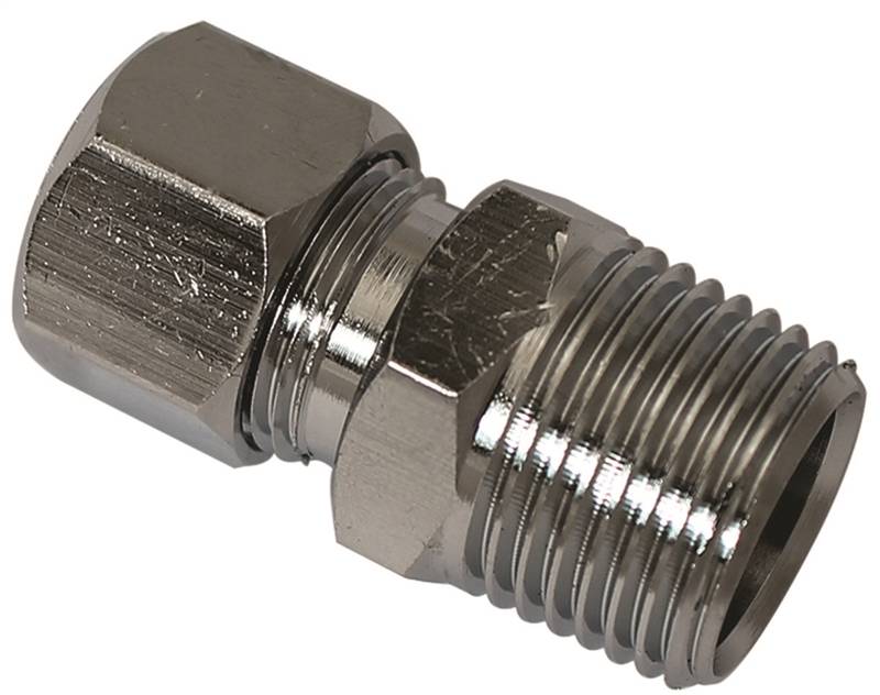 Plumb Pak PP72PCLF Straight Pipe to Tube Adapter, 3/8 X 3/8 in, MIP X