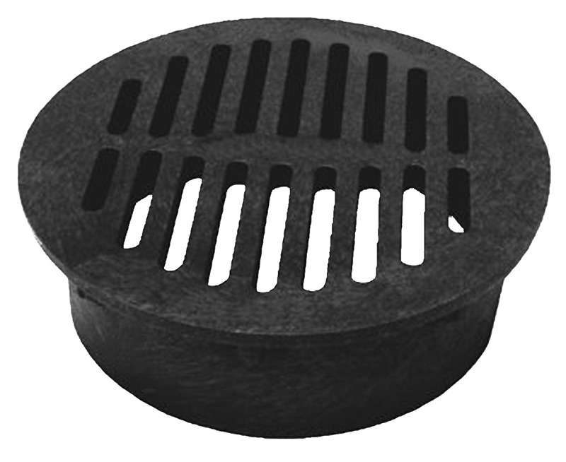 NDS 0660SDB Round Grate, 6 in, For Use With 6 in Round Basin, 6 in