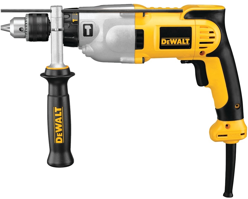 Dewalt DWD520K Corded Hammer Drill Kit, 120 V, 10 A, 980 W, 1/2 in