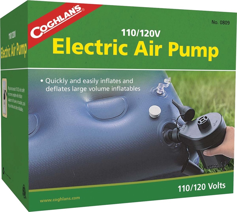 Coghlan's 0809 Electric Air Pump, 0.49 psi Max Pressure