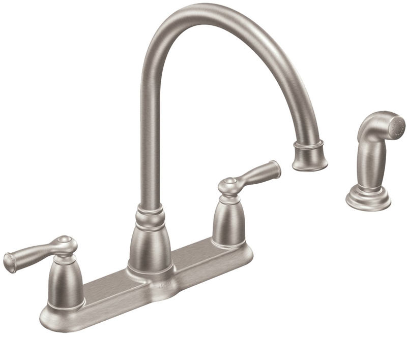 Moen Banbury Series CA87000SRS Kitchen Faucet, 1.5 gpm, 2Faucet Handle