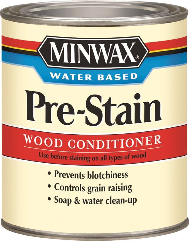 Minwax 61851 WaterBased PreStain/Wood Conditioner, 1 qt Can, 100