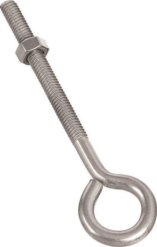 National Hardware N221663 Eye Bolt, 3/816 Thread, 3 in L Thread, 1 in