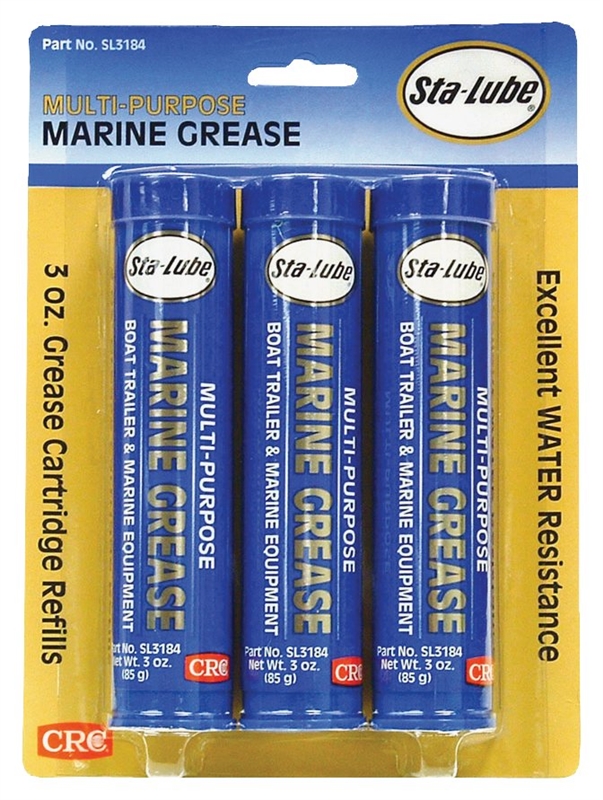 StaLube SL3184 Marine Grease, 3 oz Cartridge, Blue