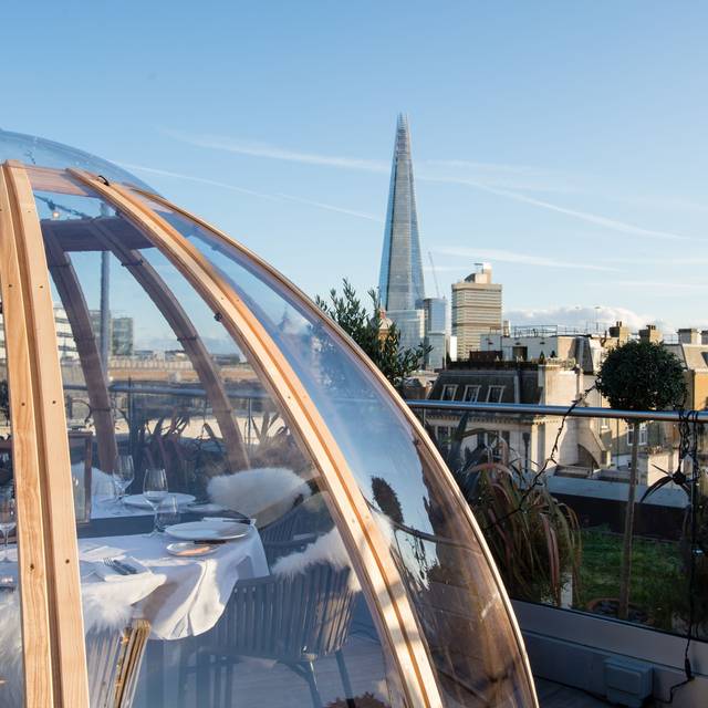 Mercer Roof Terrace Igloos餐廳 ，EnglandLondon OpenTable