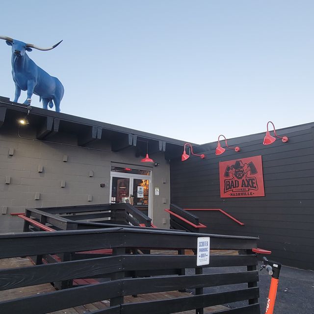 Blu Ox at Bad Axe Throwing Nashville Restaurant Nashville, TN OpenTable