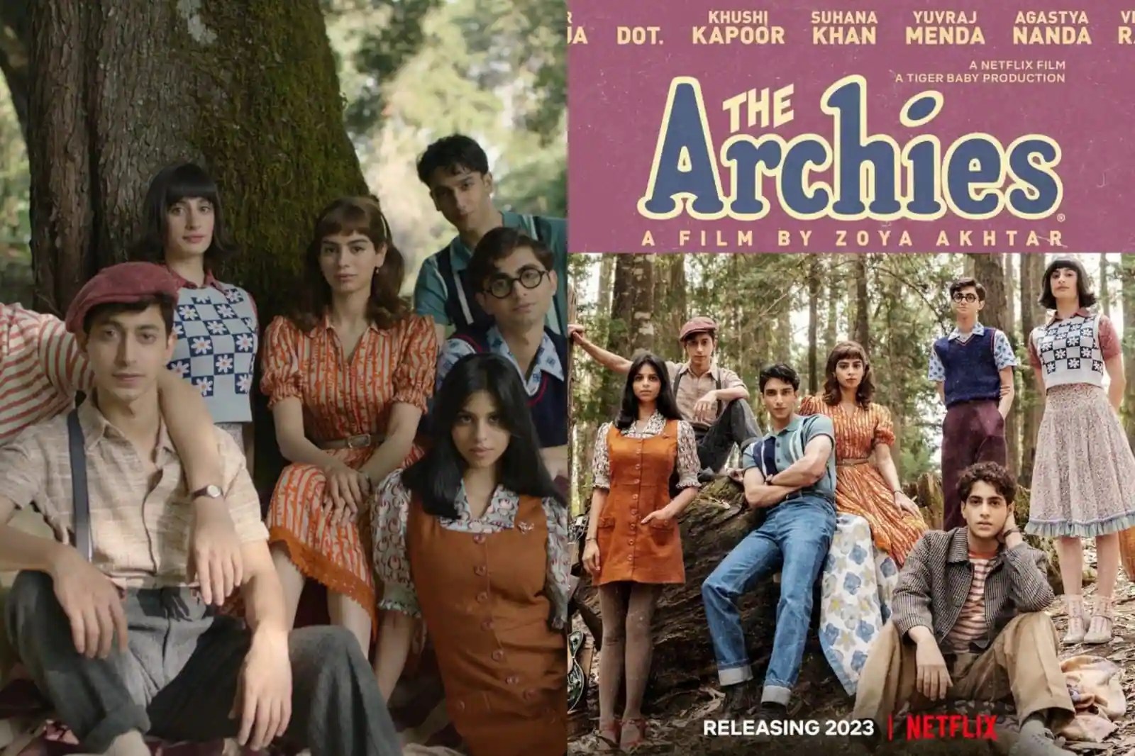 The Archies first look fan reactions Netizens excited to see Suhana