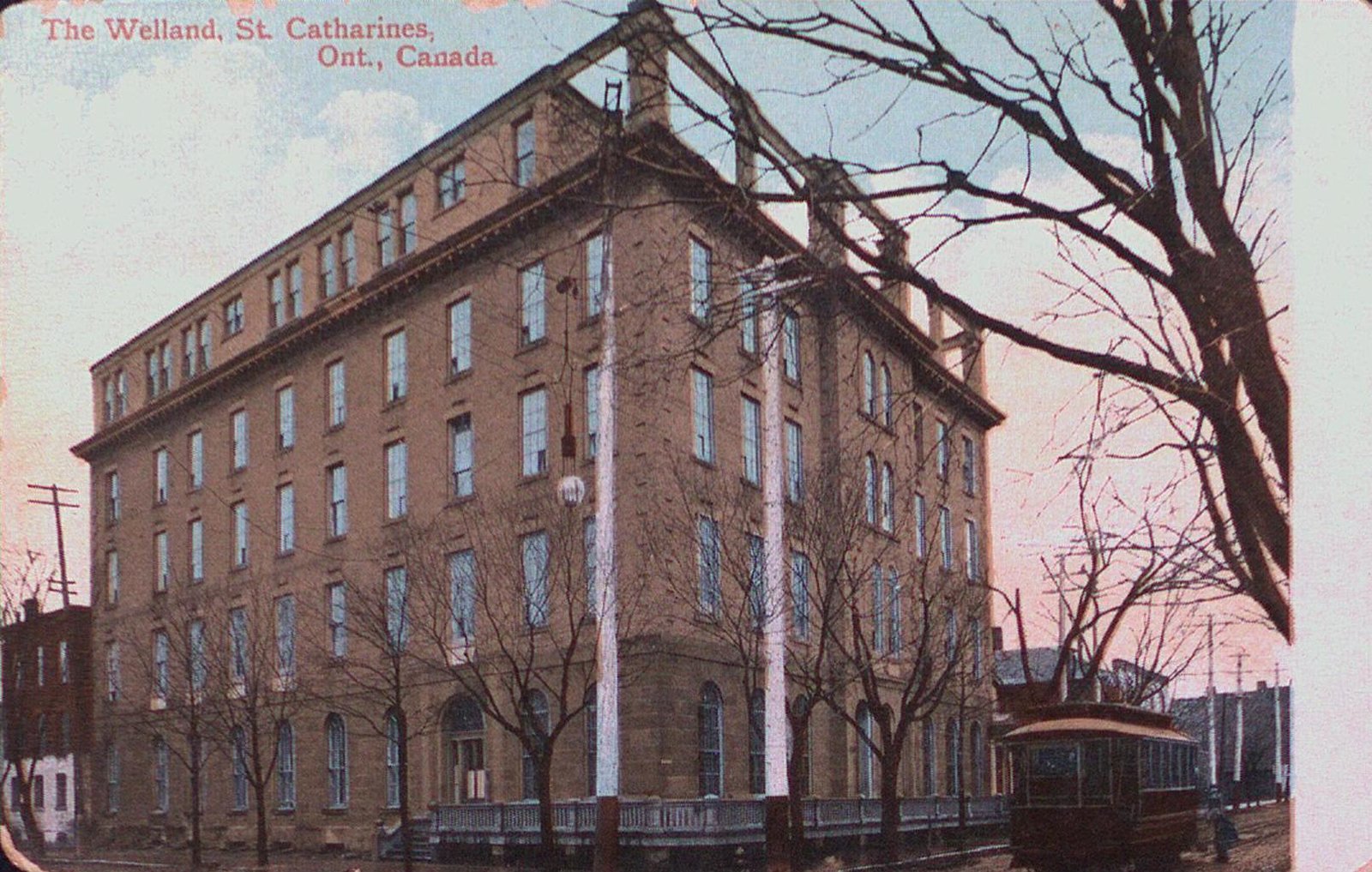 The Welland House Hotel St. Catharines Public Library