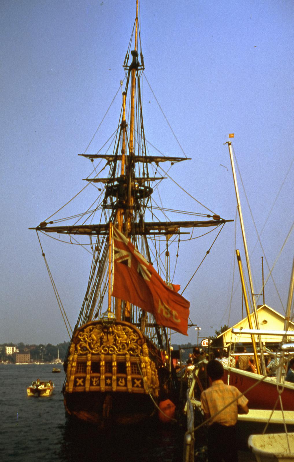 Stern of the Replica Ship, "Nonsuch" St. Catharines