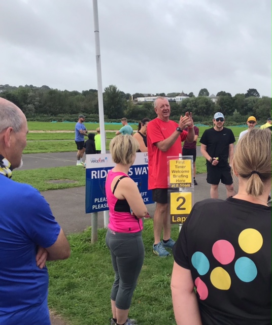 Torbay Velopark parkrun Run Write Report by Mike Woods Torbay
