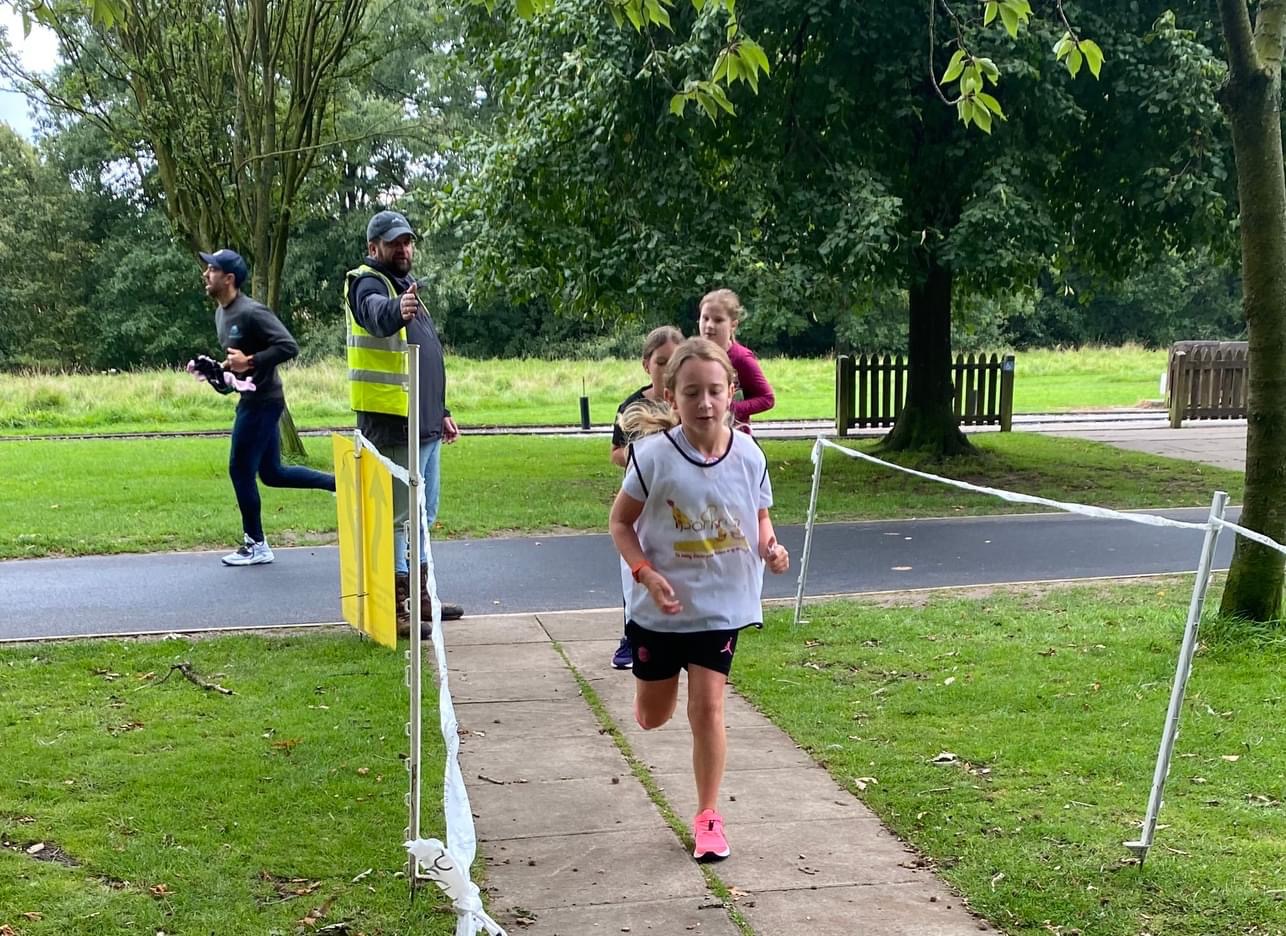 Run report for Worden Park junior parkrun, 17 September 2023 Worden