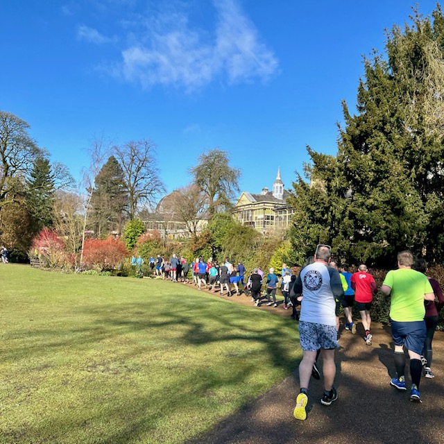 Pavilion Gardens parkrun Event number 20 15th April 2023 Pavilion