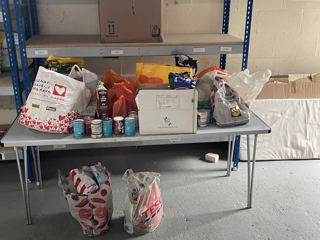Foodbank delivery Whitstable parkrun