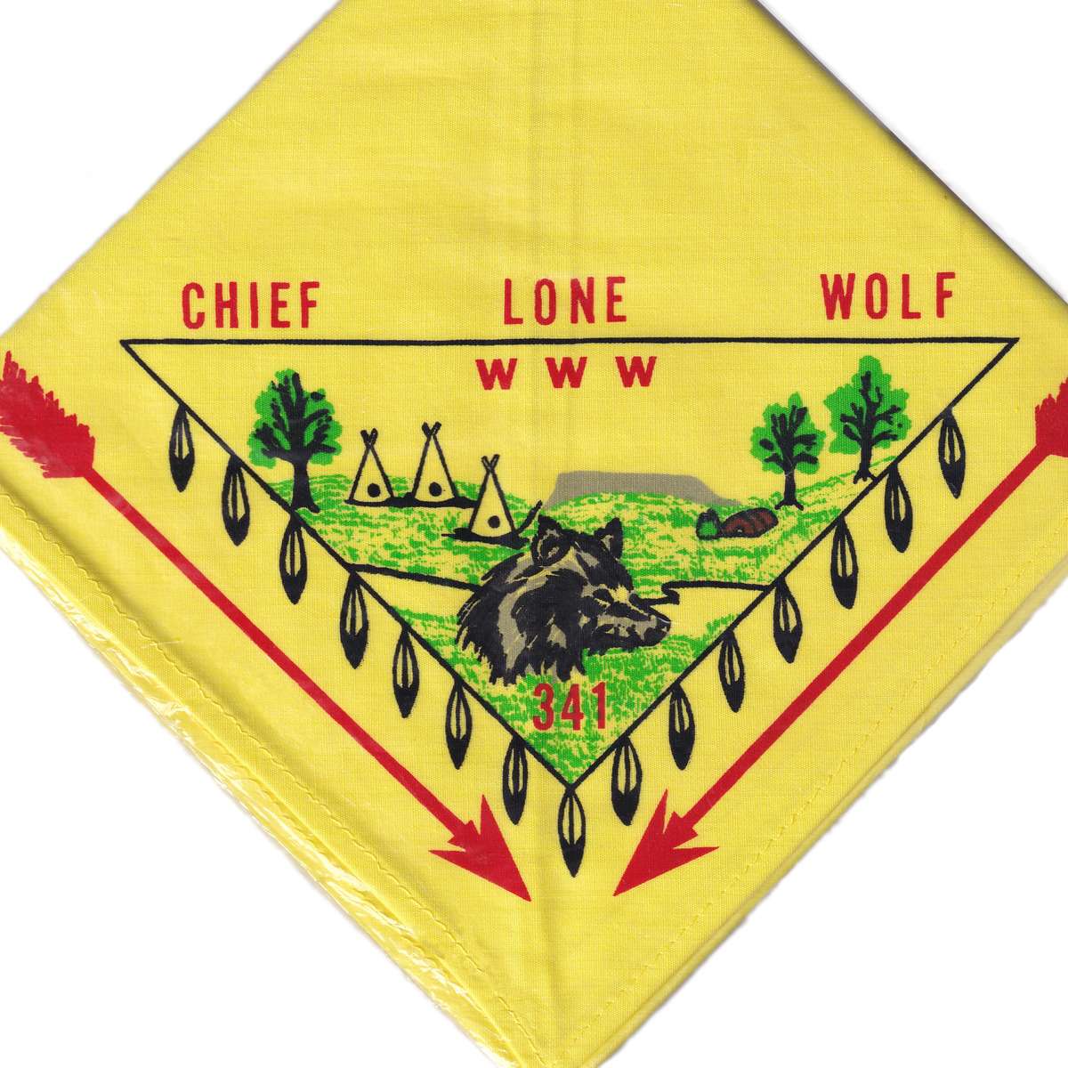 Chief Lone Wolf (341A) PatchVault