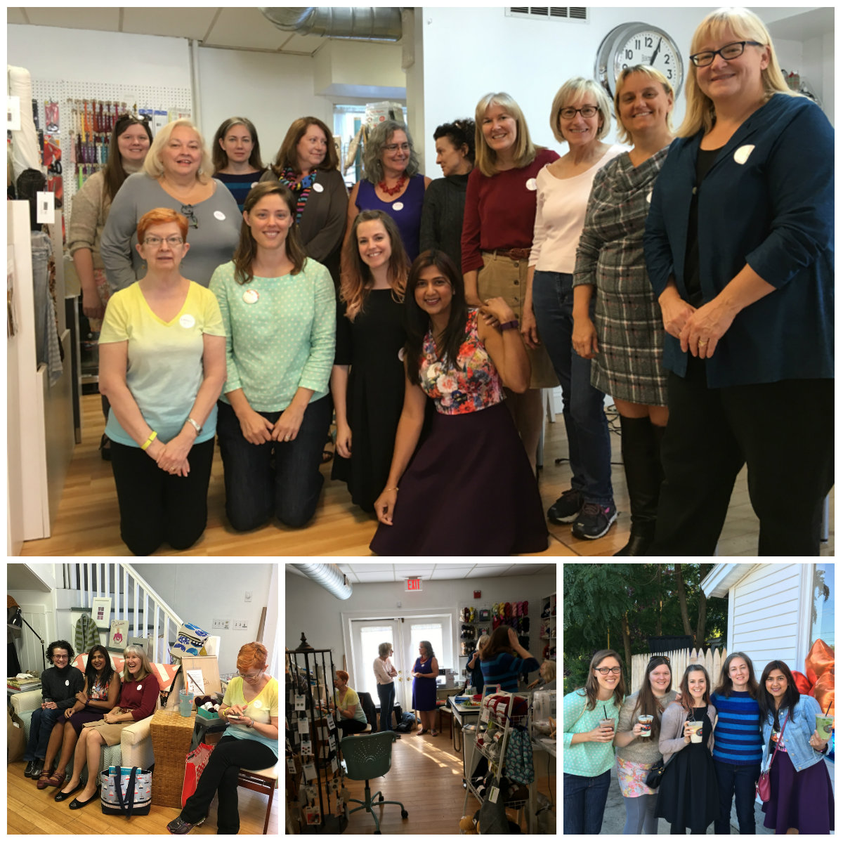Highlights from our London Meet up at Sew Over It 4/19/16