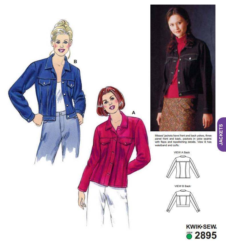26 Jean Jacket Sewing Pattern nadirangatno