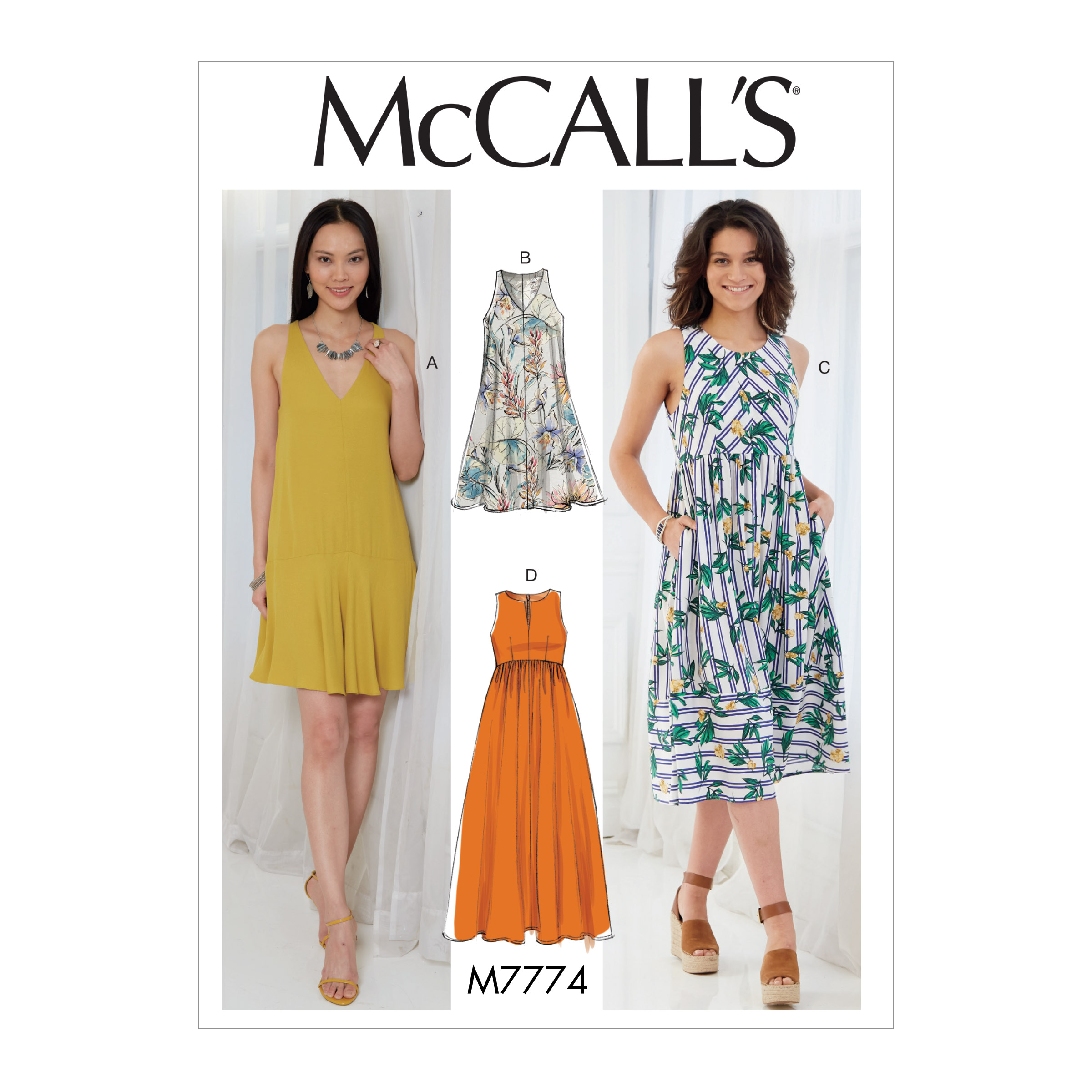 McCall's 7774 Misses' Dresses