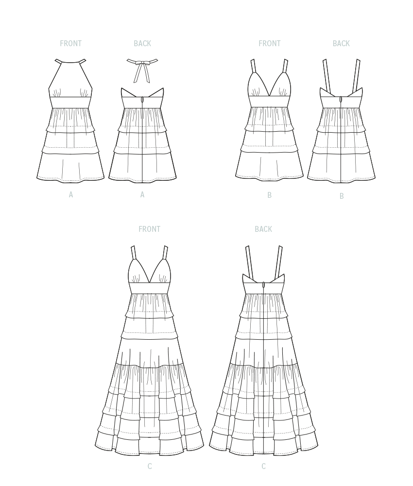 McCall's 8322 Misses' Dresses