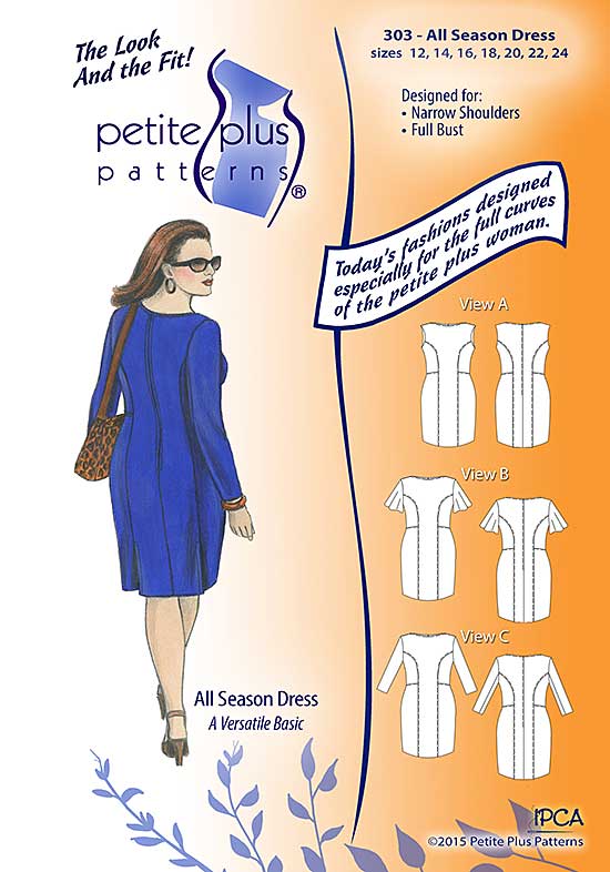 Petite Plus Patterns 303 All Season Dress