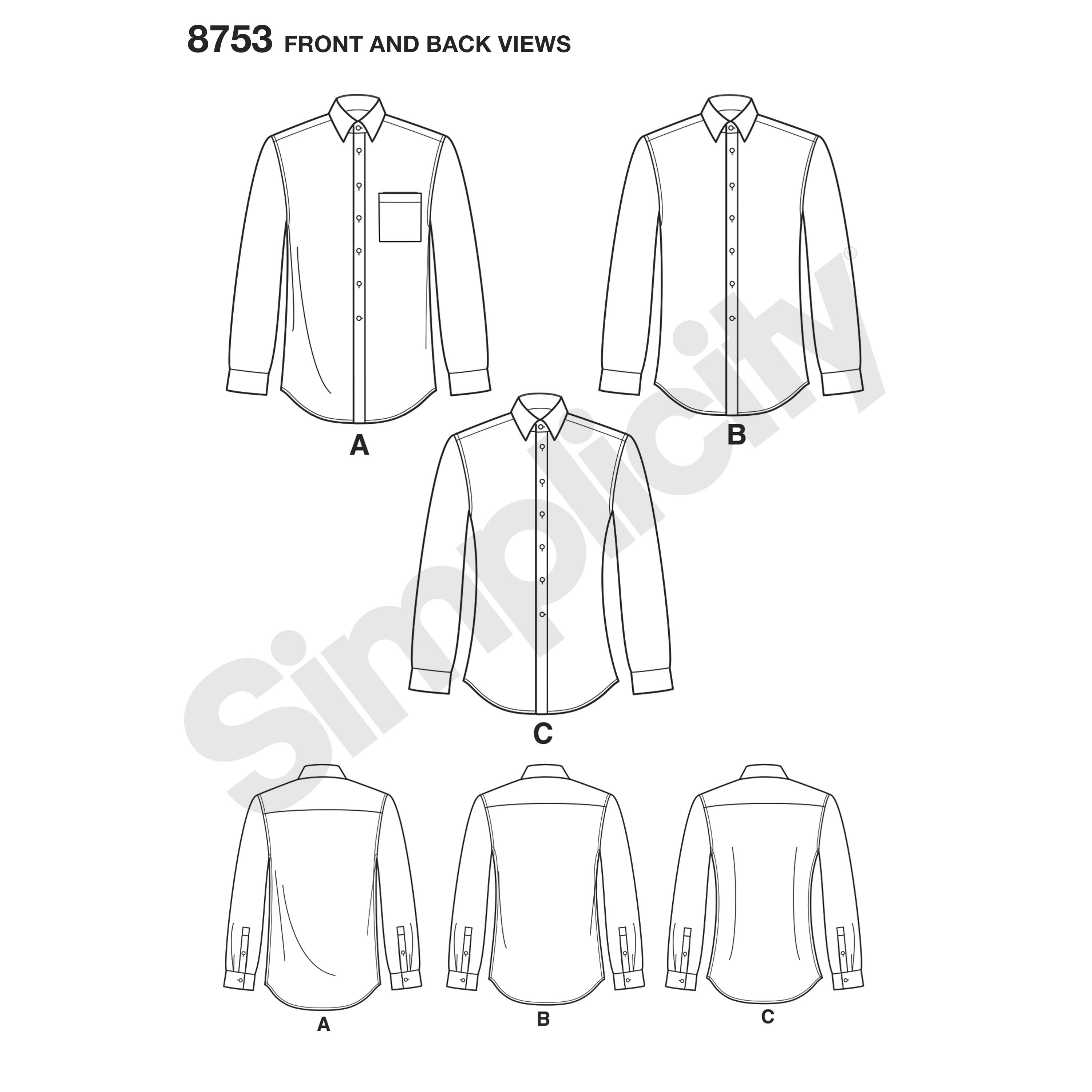 35+ Mens Fitted Shirt Sewing Patterns TheadonaMinara