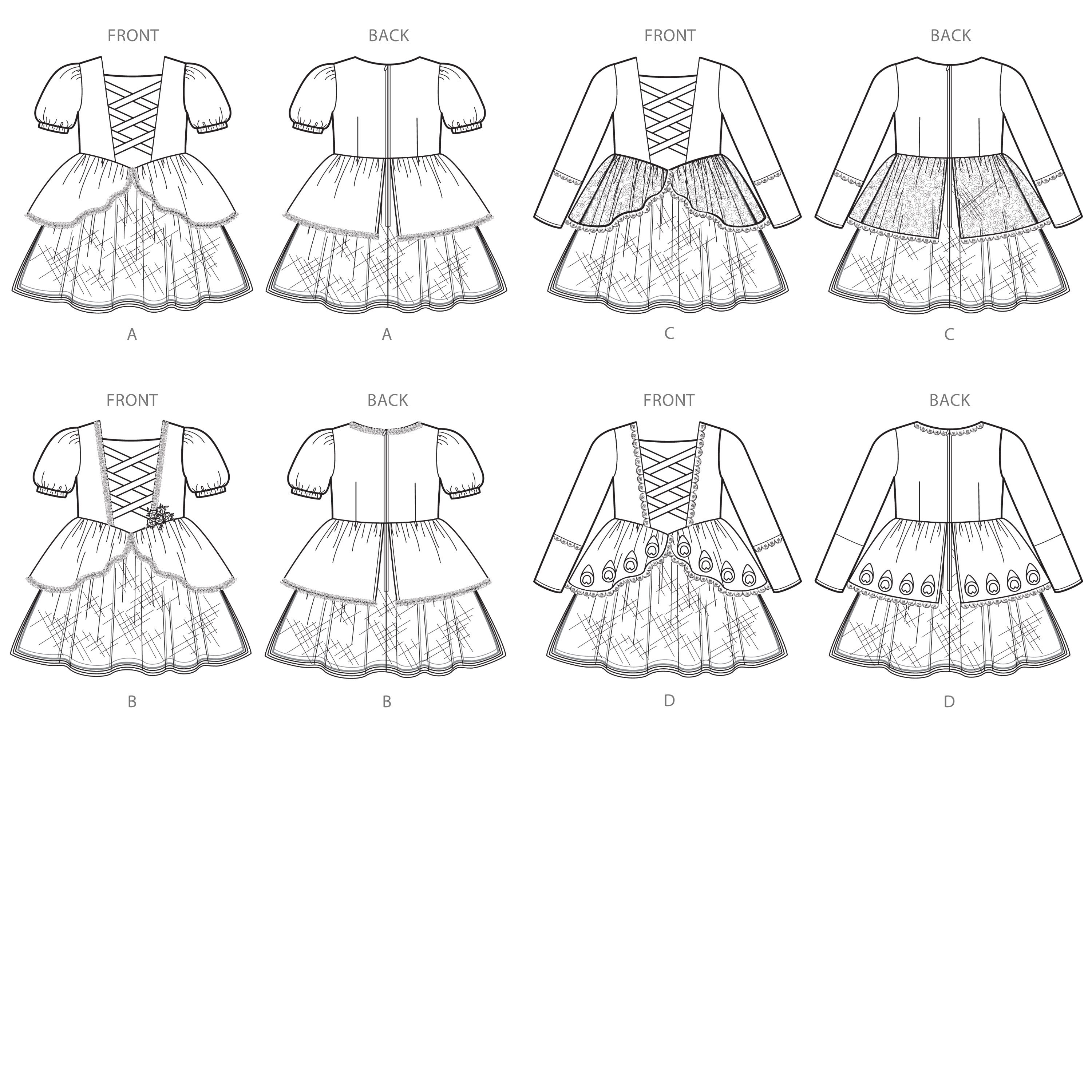 Simplicity 8978 Children's Costumes