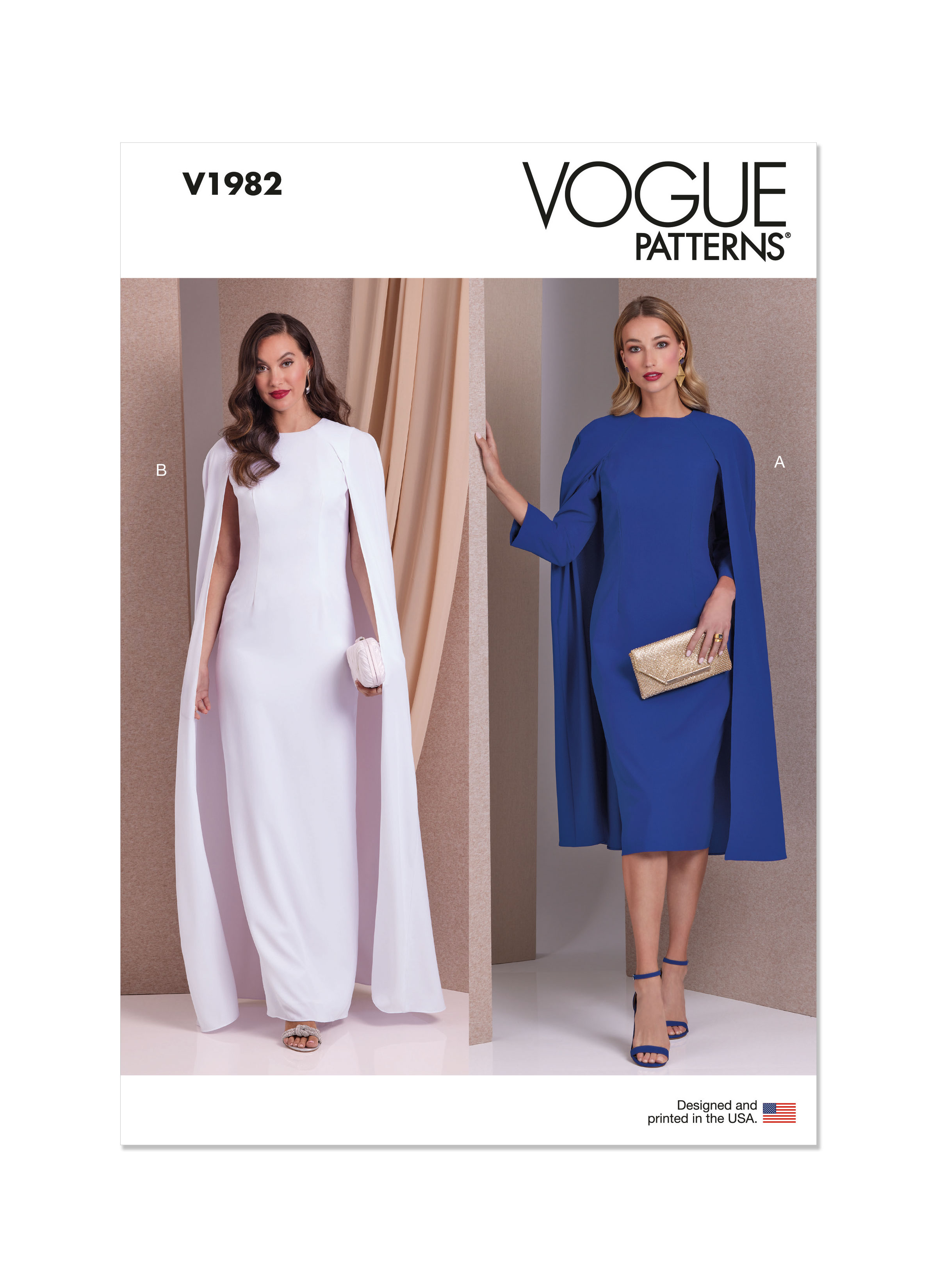 Vogue Patterns 1982 Misses' Dresses