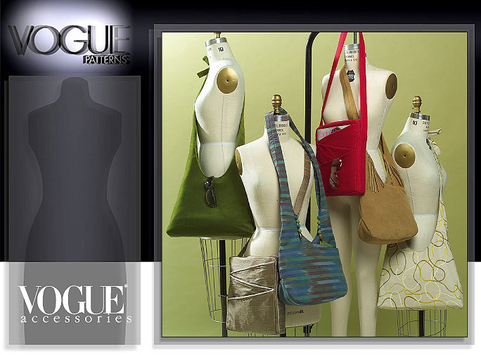 Vogue Patterns 8274 SHOULDER BAGS