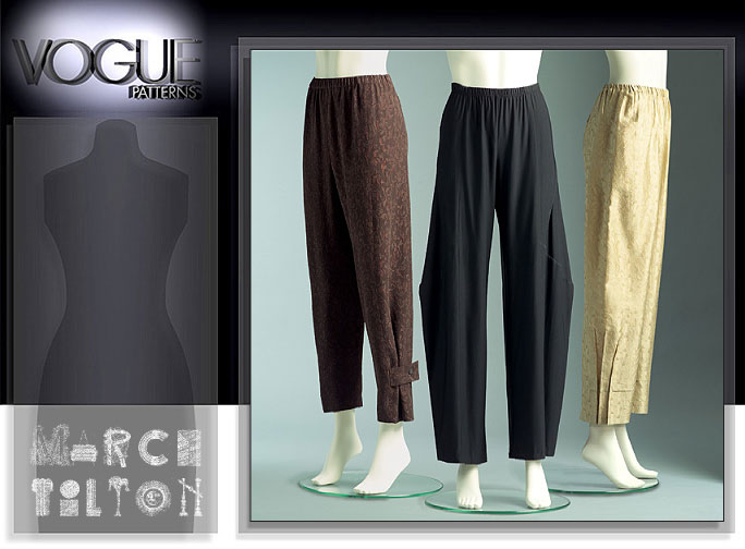 Vogue Patterns 8397 MISSES' PANTS sewing pattern