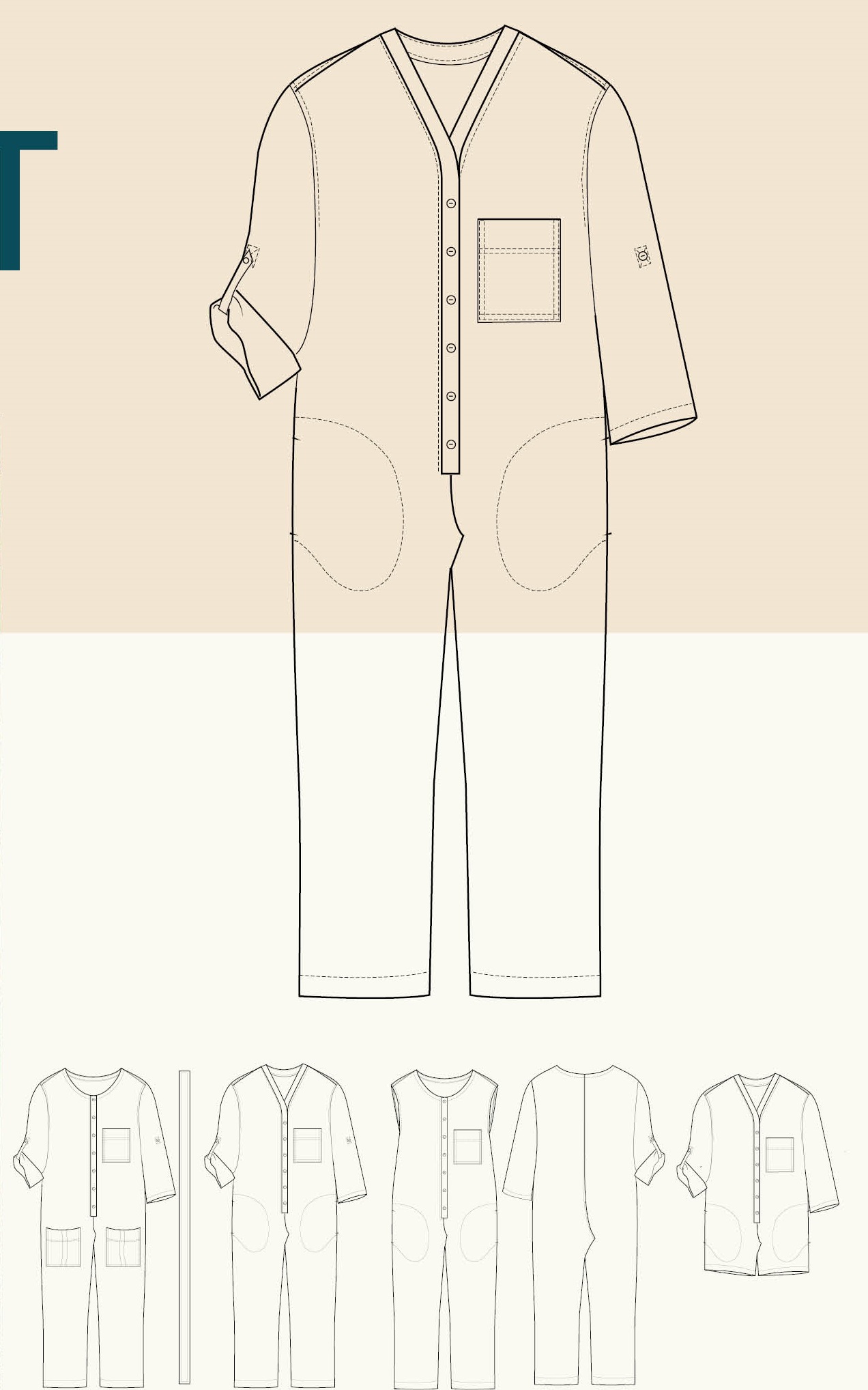 Wardrobe by Me Aviator Jumpsuit