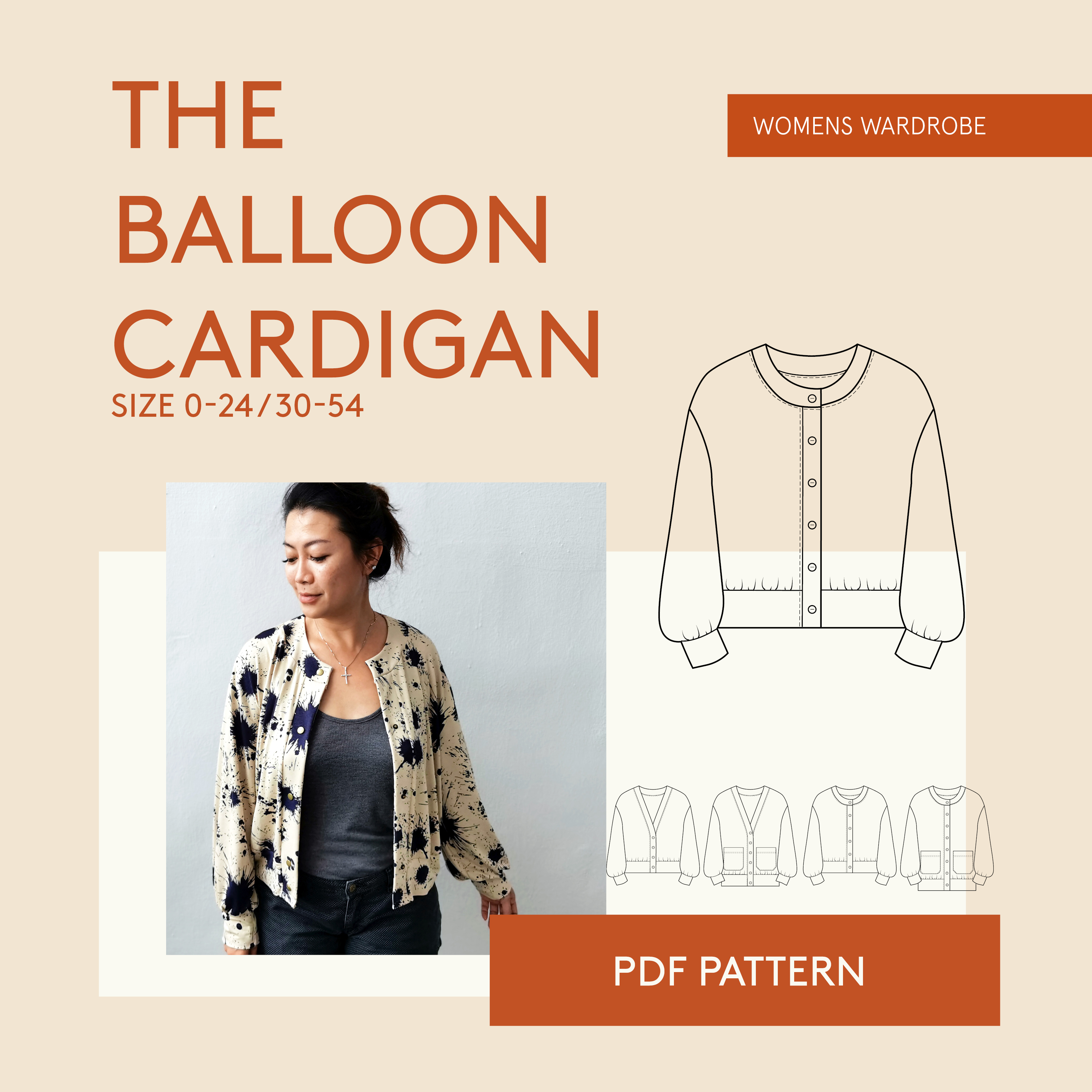 Wardrobe by Me Balloon Cardigan