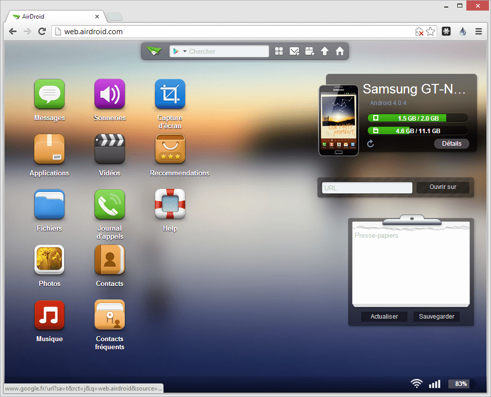 AirDroid PC Astuces