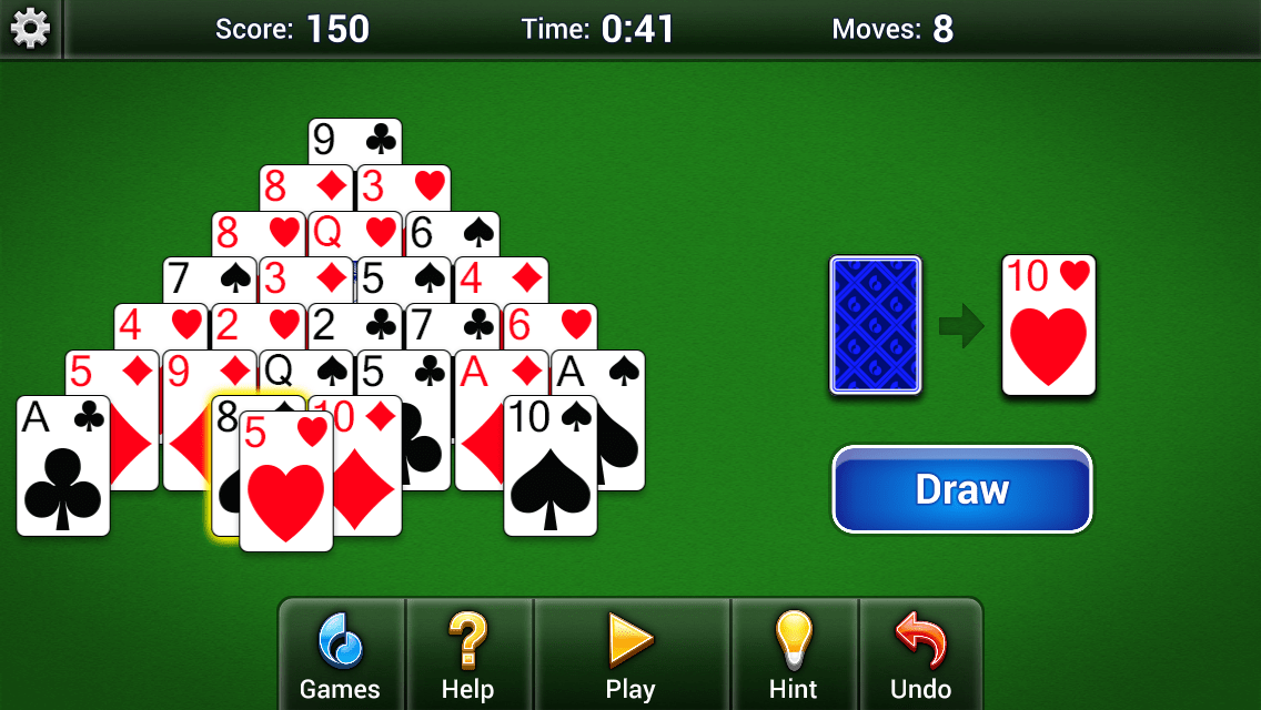 Pyramid Solitaire PC Astuces