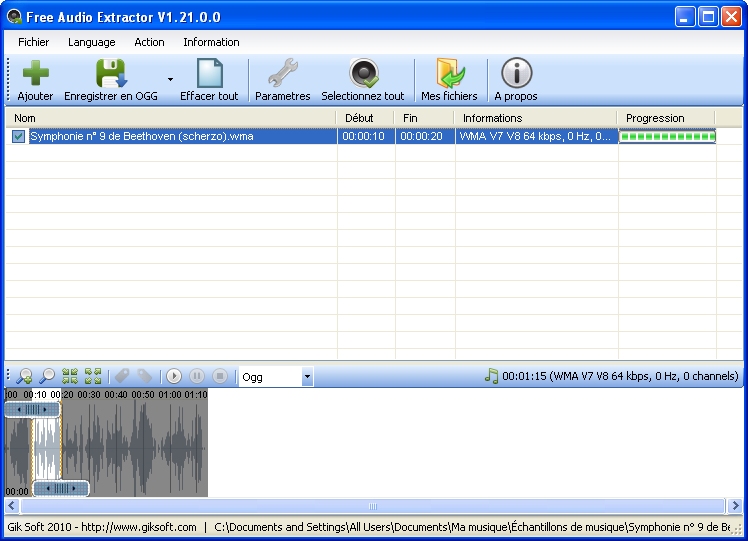 Free Audio Extractor 1.5 New life