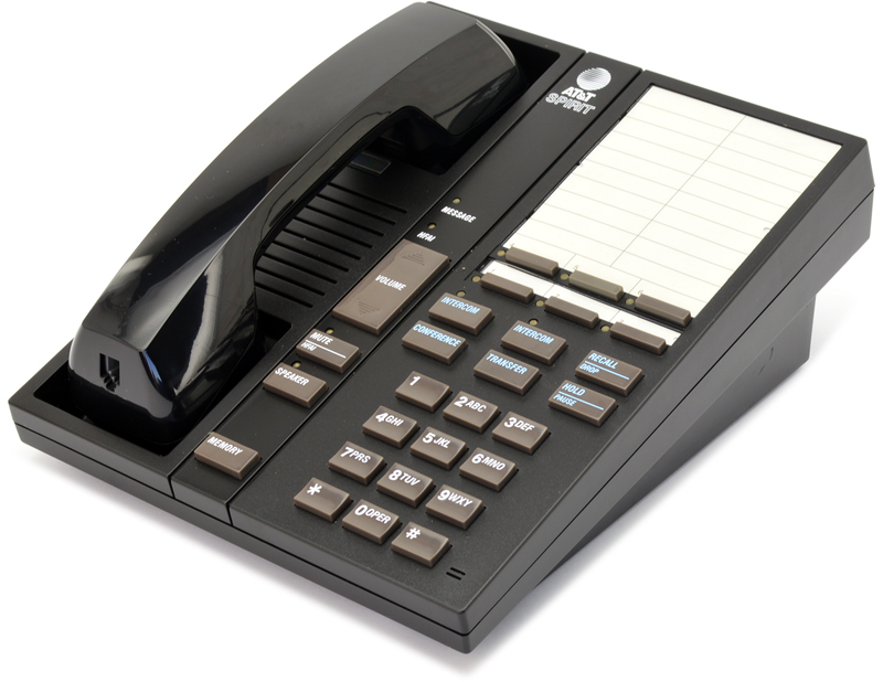 Avaya Spirit 6 Black Speakerphone
