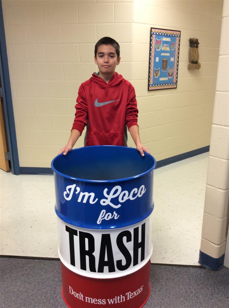 Odem Junior High Latest News Trash can designs come in