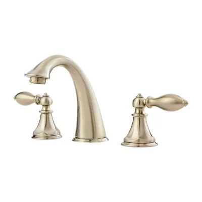 Brushed Nickel Catalina F049E0BK 2Handle 8" Widespread Bathroom