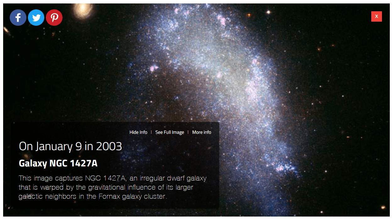 殘燕Tsuki What Did Hubble See on Your Birthday? NASA的生日禮物 nr60de Plurk