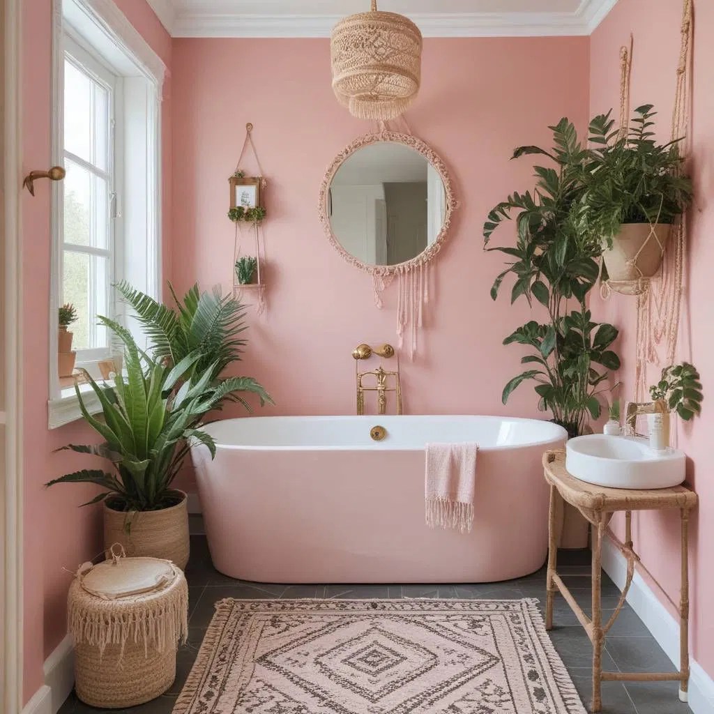 15 Pink and Green Bathroom Ideas for A Trendy Space