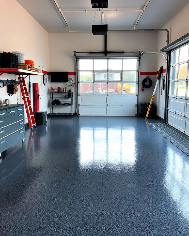 30 Epoxy Floor Designs for A Sleek and Durable Finish